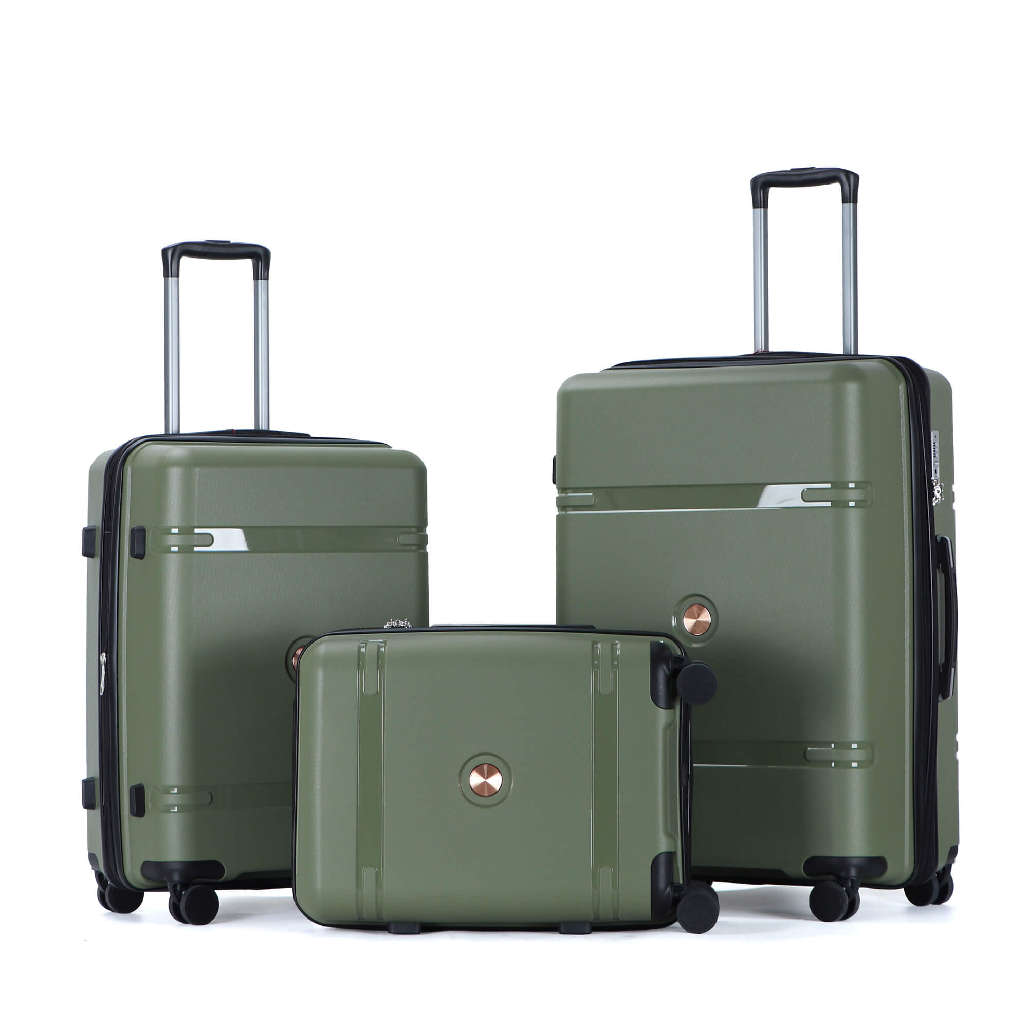 EMAY Wholesale Luxury Vacation PP Trolley Case Koffer