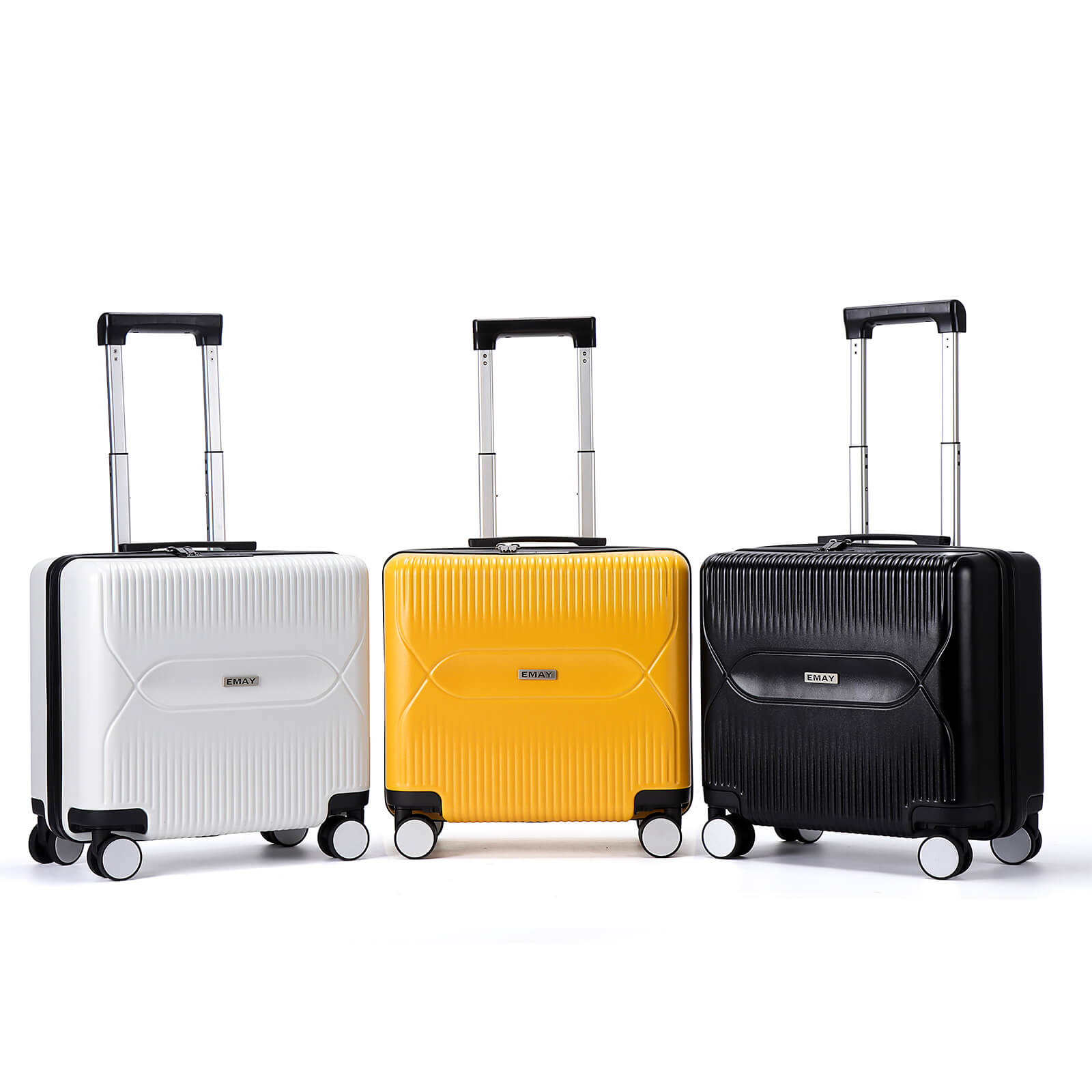 EMAY Custom 16 Inch Hardside Trolley Luggage Travel Koffer