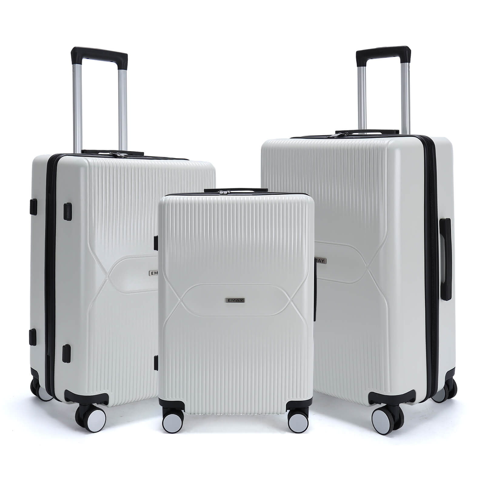 EMAY Custom Trolley Travel Suitcase