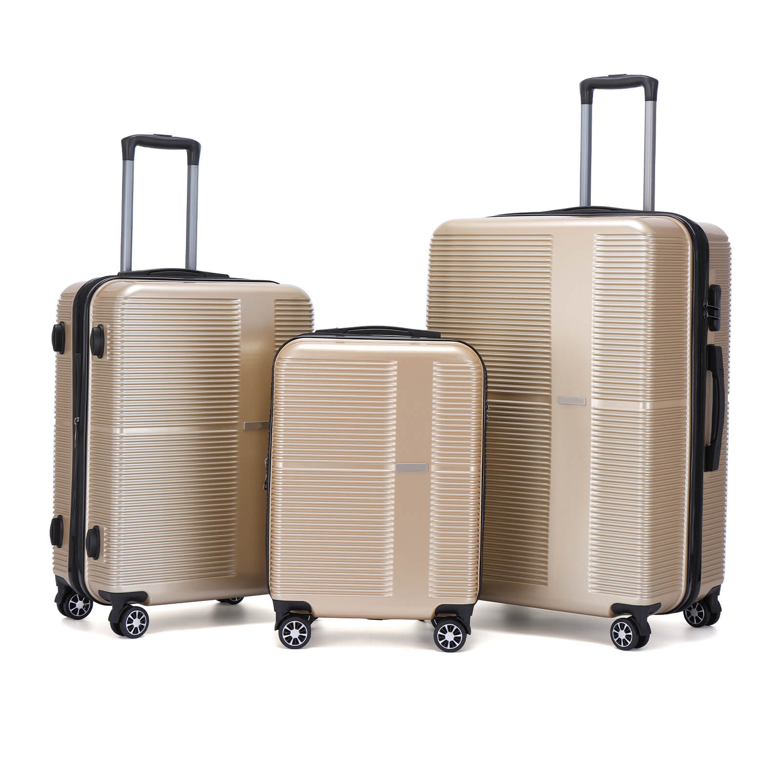 EMAY Anti Theft Travel Koffer Trolley Case