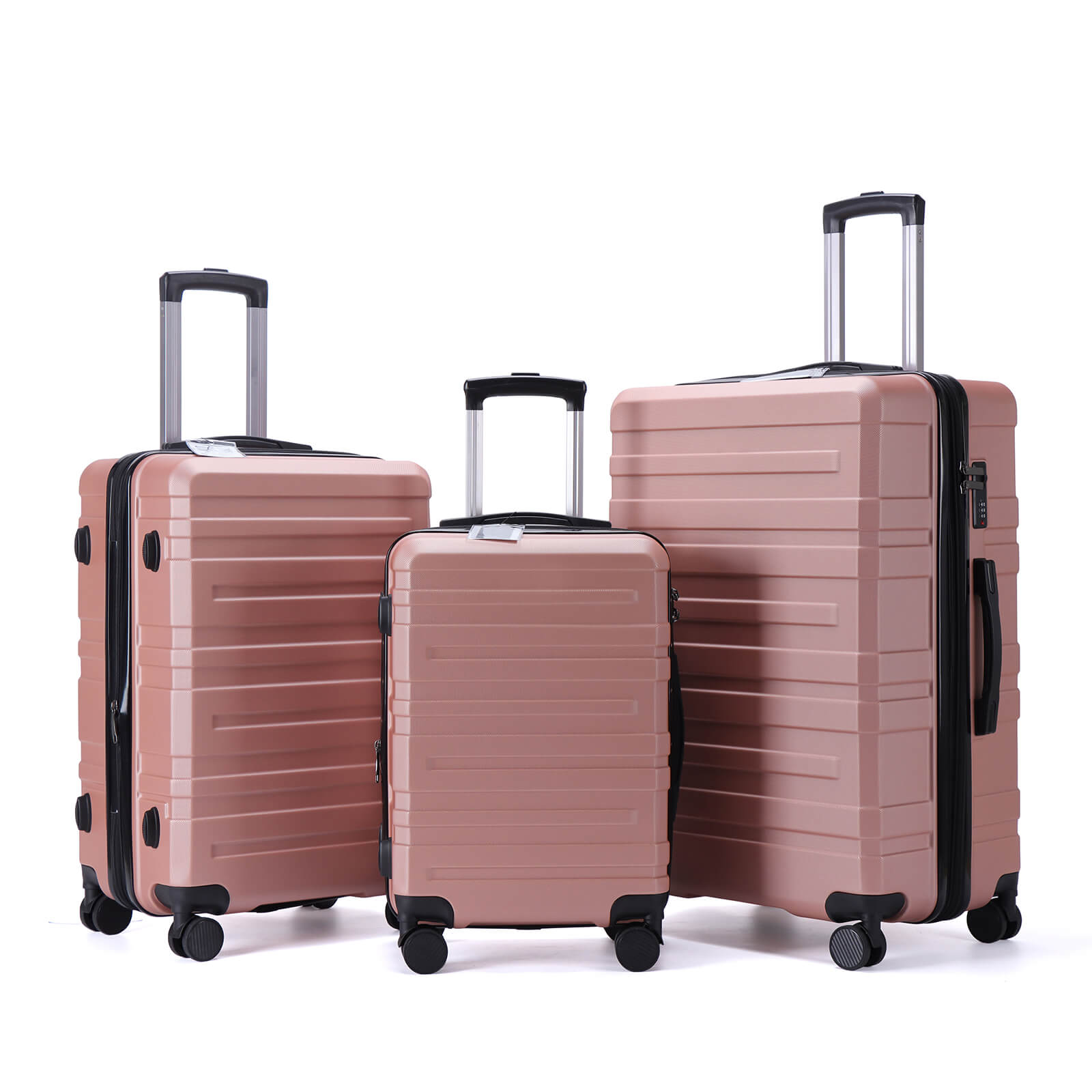 EMAY Travelling Suitcase Luggage 3 Pieces Set