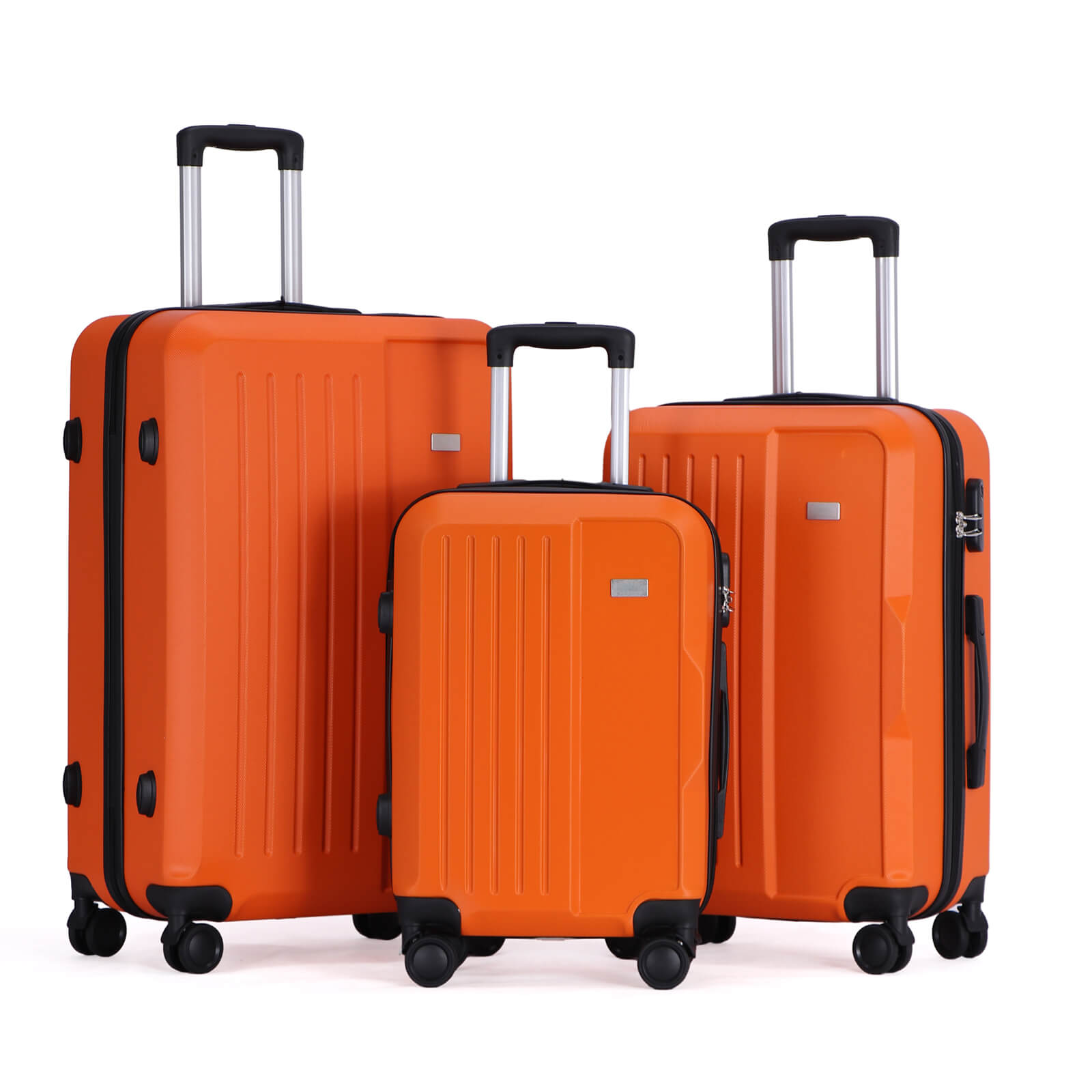 EMAY Spinner 3 Pes Travel Suitcase Set