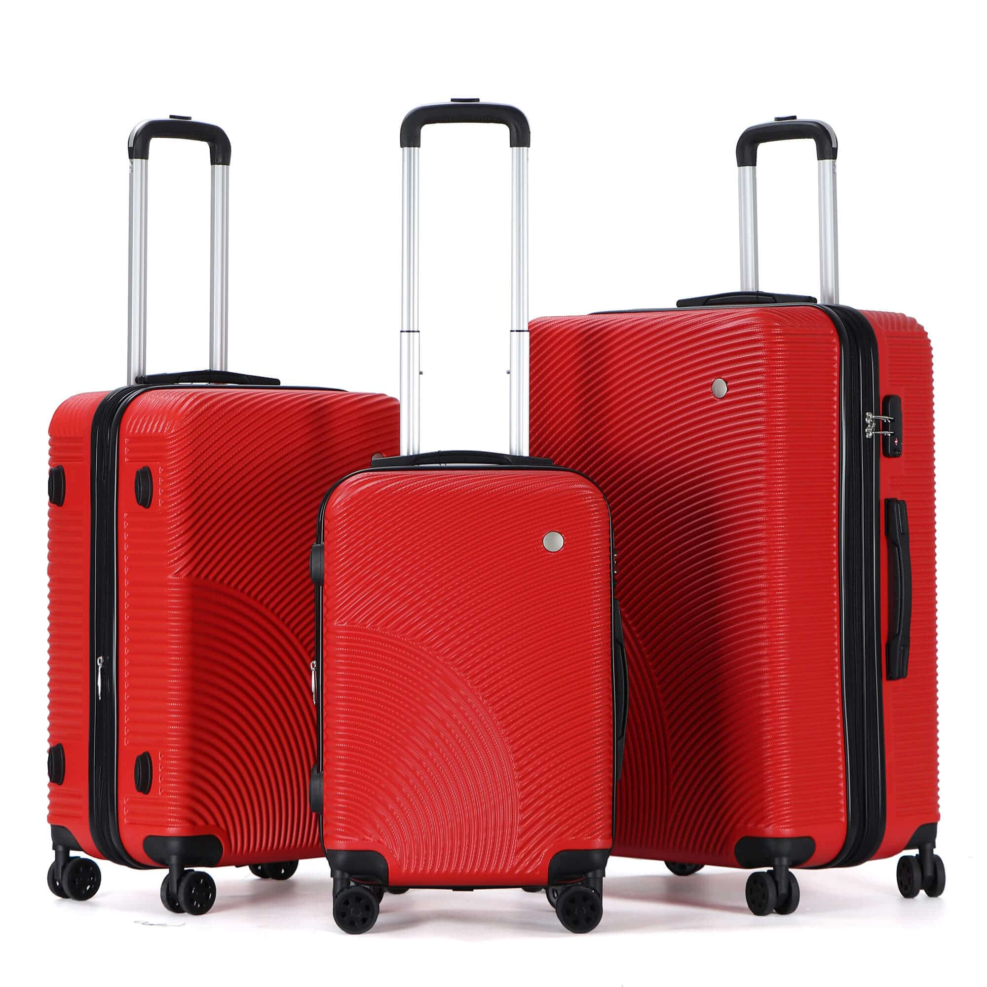 EMAY ABS Trolley Luggage Set