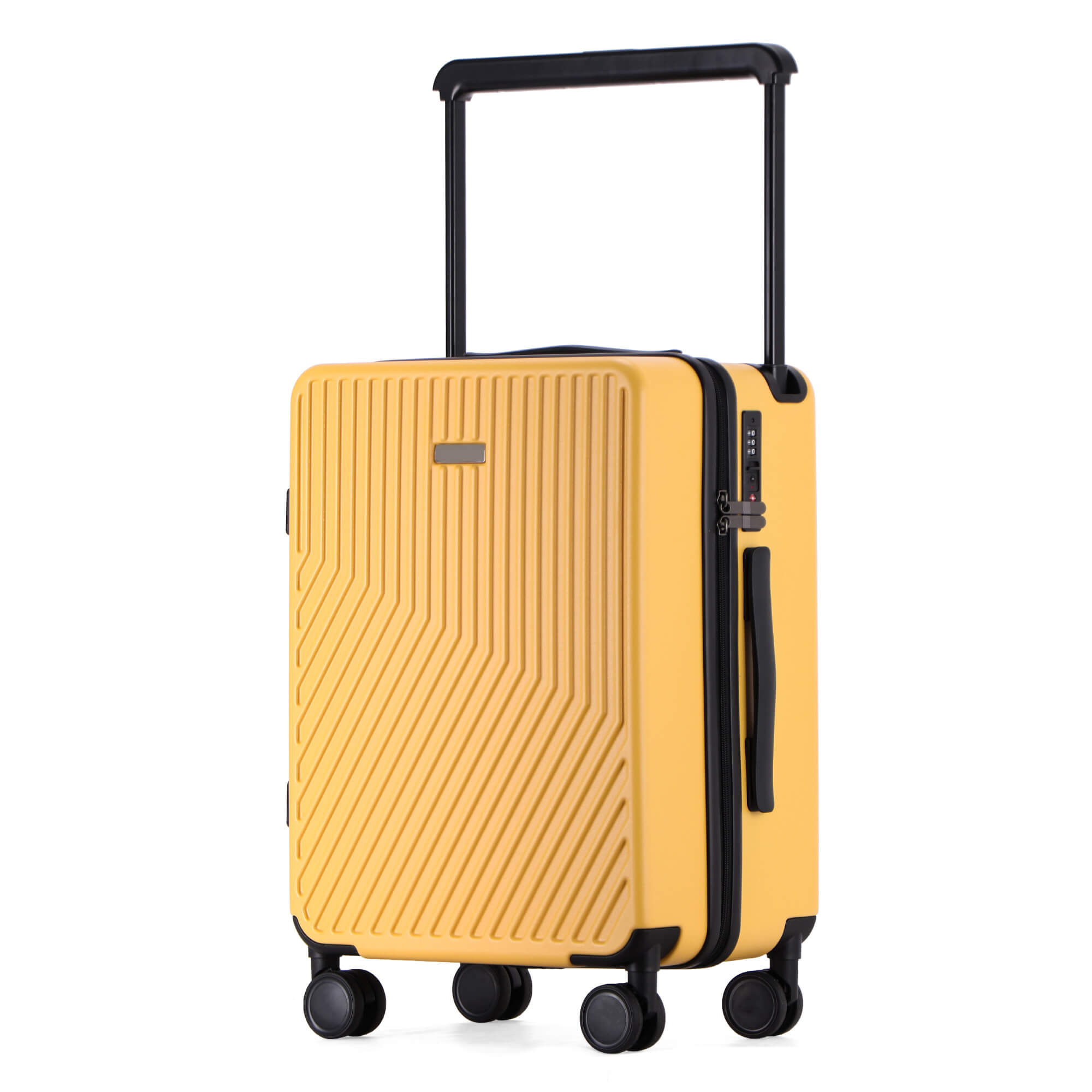 Factory Wholesale Custom PC Wide Trolley Luggage