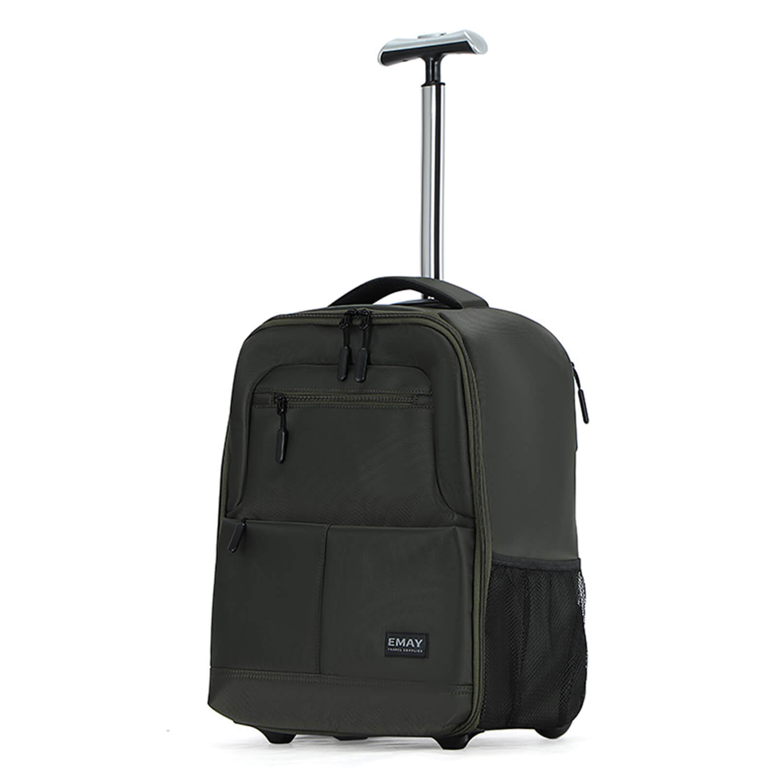 EMAY Portable Polyester Trolley Bagpack