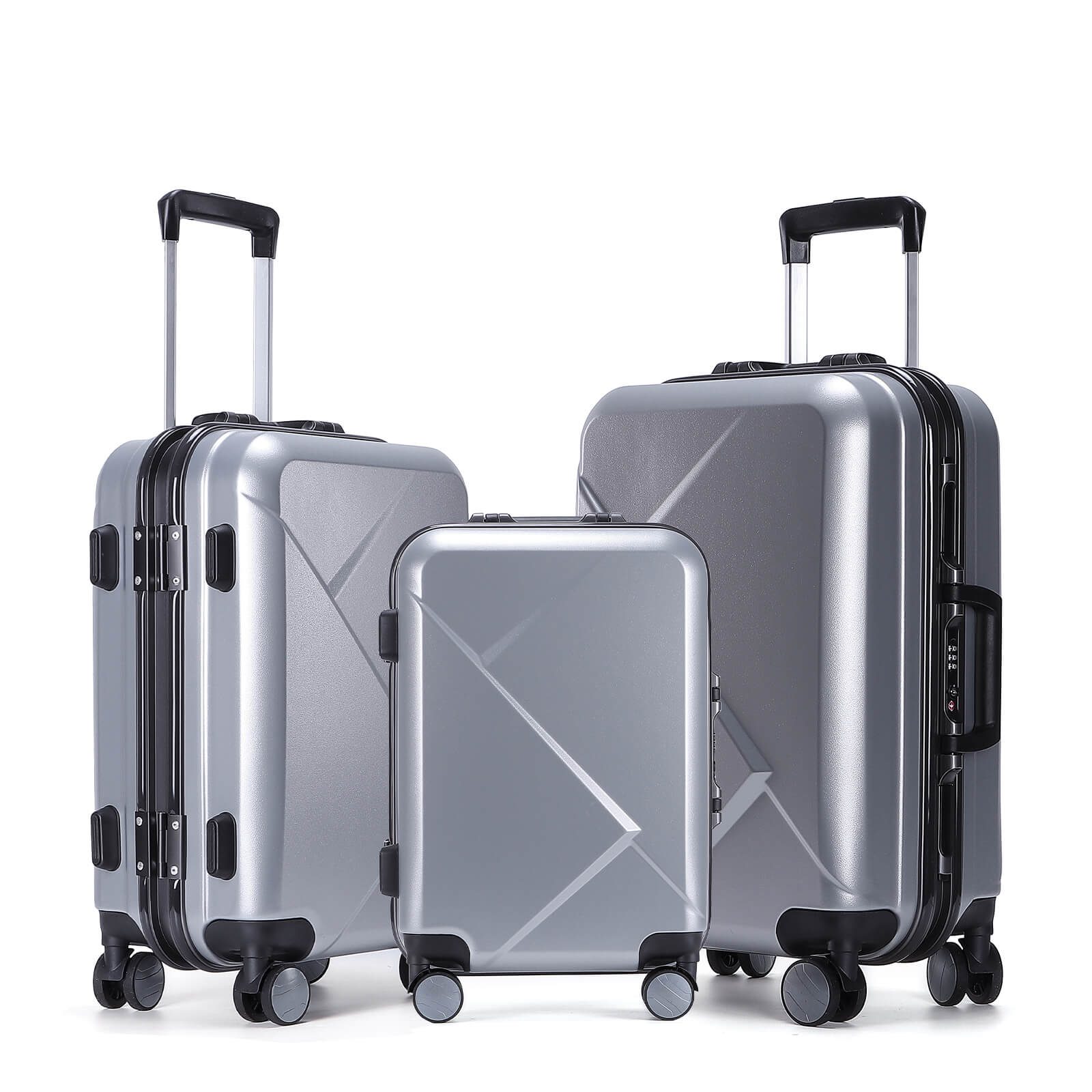 EMAY Wholesale ABS Traveling Luggage Set