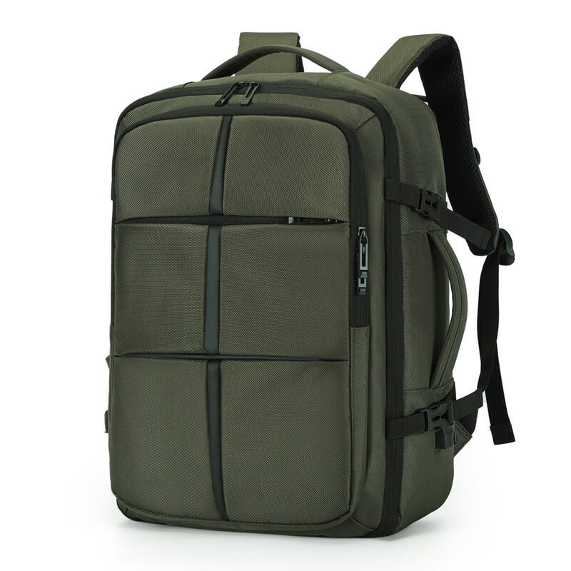 Custom Expandable Travel Backpack With USB Charging Port